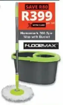 Checkers Homemark 360 Spin Mop with Bucket offer