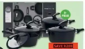 Checkers Modano Forged Aluminium Olive Cookware Set offer