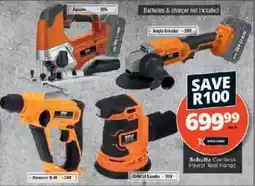 Checkers Schultz Cordless Power Tool Range offer