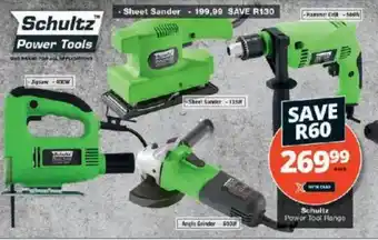 Checkers Schultz Power Tool Range offer