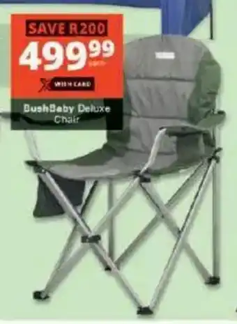 Checkers BushBaby Deluxe Chair offer