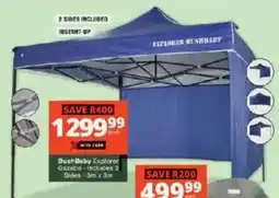 Checkers Bush Baby Explorer Gazebo offer