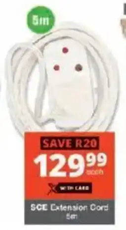 Checkers SCE Extension Cord offer
