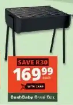 Checkers BushBaby Braai Box offer