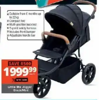 Checkers Little Me Jogger offer