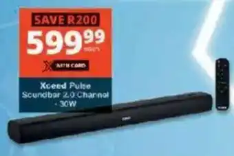 Checkers Xceed Pulse Soundbar 2.0 Channel offer