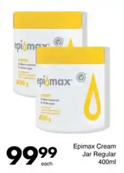 Save Epimax Cream Jar Regular offer