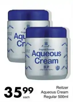 Save Reitzer Aqueous Cream Regular offer