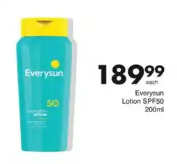 Save Everysun Lotion SPF50 offer