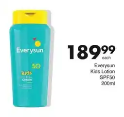 Save Everysun Kids Lotion SPF50 offer