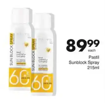 Save Pastil Sunblock Spray offer