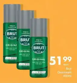 Save Brut Deodorant offer