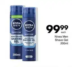 Save Nivea Men Shave Gel offer