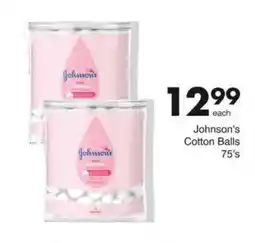 Save Johnson's Cotton Balls offer