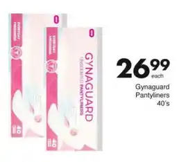 Save Gynaguard Pantyliners offer