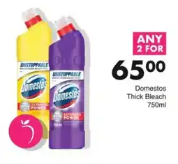 Save Domestos Thick Bleach offer