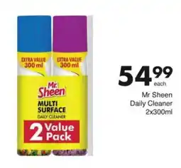 Save Mr Sheen Daily Cleaner offer