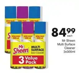 Save Mr Sheen Multi Surface Cleaner offer