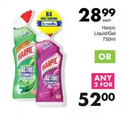 Save Harpic Liquid/Gel offer