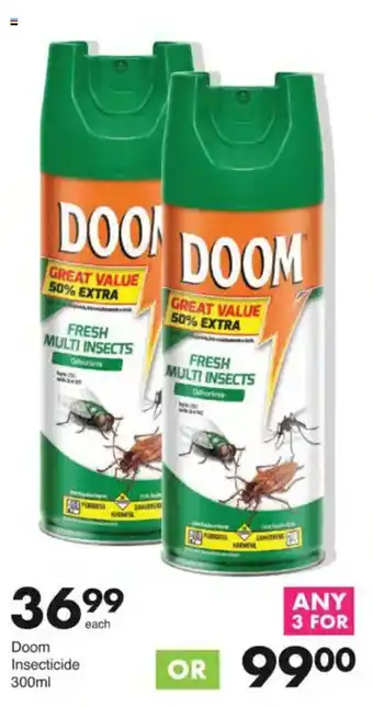 Save Doom Insecticide offer