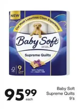 Save Baby Soft Supreme Quilts offer