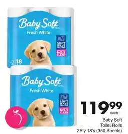 Save Baby Soft Toilet Rolls 2Ply offer