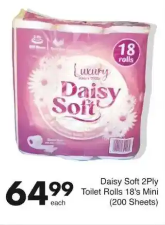 Save Daisy Soft 2Ply Toilet Rolls Mini offer