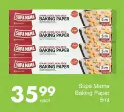 Save Supa Mama Baking Paper offer