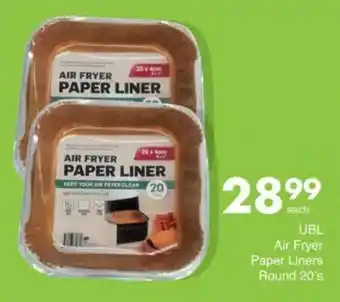 Save UBL Air Fryer Paper Liners Round offer