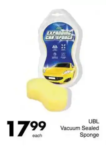 Save UBL Vacuum Sealed Sponge offer