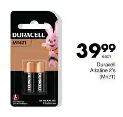 Save Duracell Alkaline (Mn21) offer