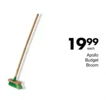 Save Apollo Budget Broom offer