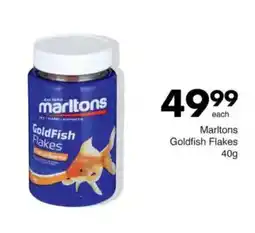 Save Marltons Goldfish Flakes offer