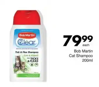 Save Bob Martin Cat Shampoo offer