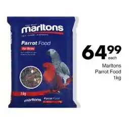 Save Marltons Parrot Food offer