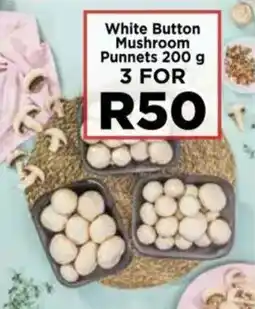 Food Lover's Market White Button Mushroom Punnets offer