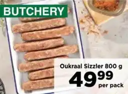 Food Lover's Market Oukraal Sizzler offer