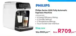 Teljoy Philips Series 3200 Fully Automatic Espresso Machine offer