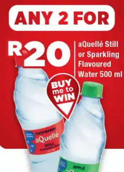 OK Express aQuellé Still or Sparkling Flavoured Water offer