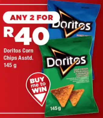 OK Express Doritos Corn Chips Asstd. offer