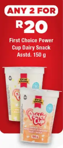 OK Express First Choice Power Cup Dairy Snack Asstd. offer