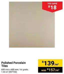 Builders Express Polished Porcelain Tiles offer