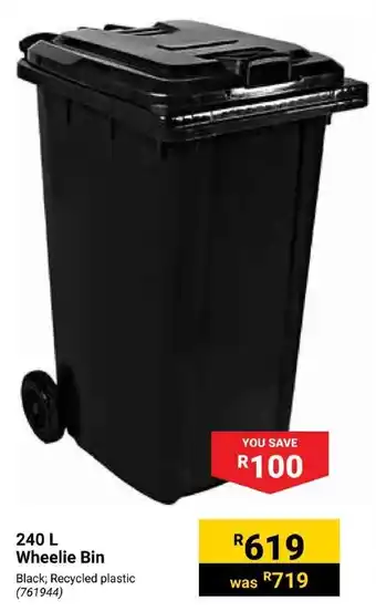 Builders Express Wheelie Bin offer