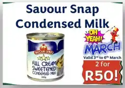 Foodeez Savour Snap Condensed Milk offer