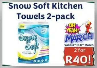 Foodeez Snow Soft Kitchen Towels offer