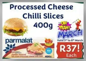 Foodeez Processed Cheese Chilli Slices offer