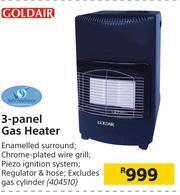 Builders Warehouse Goldair 3 Panel Gas Heater offer