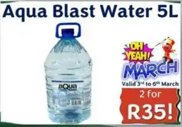 Foodeez Aqua Blast Water offer