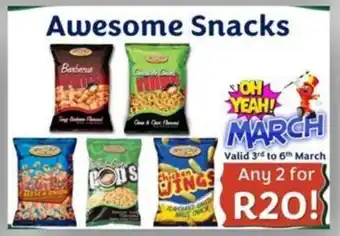 Foodeez Awesome Snacks offer