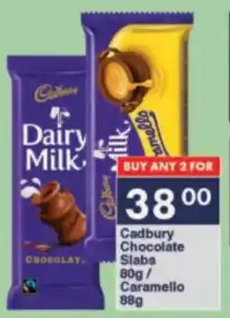 President Hyper Cadbury Chocolate Slabs/ Caramello offer